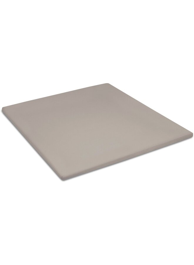 Cinderella Hoeslaken Topper Sunday Taupe - Katoensatijn