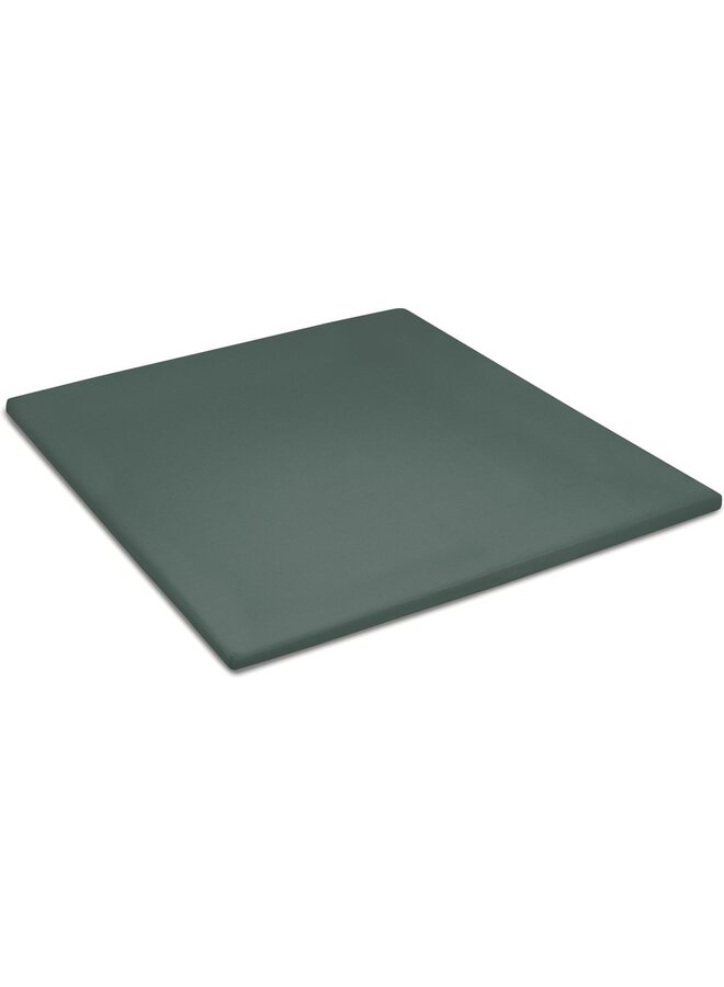 Cinderella Hoeslaken Topper Sunday Groen - Katoensatijn