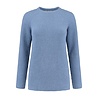 Essential Sweater - Light Blue Melange Essential Sweater - Light Blue Melange