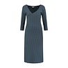 Denimcel Stripe Wrap Dress Denimcel Stripe Wrap Dress