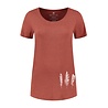 Denimcel Feathers Tshirt - Rust Denimcel Feathers Tshirt - Rust