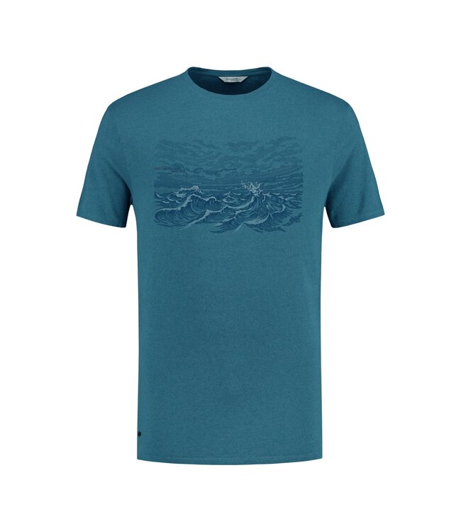 Denimcel Waves Tshirt - Petrol