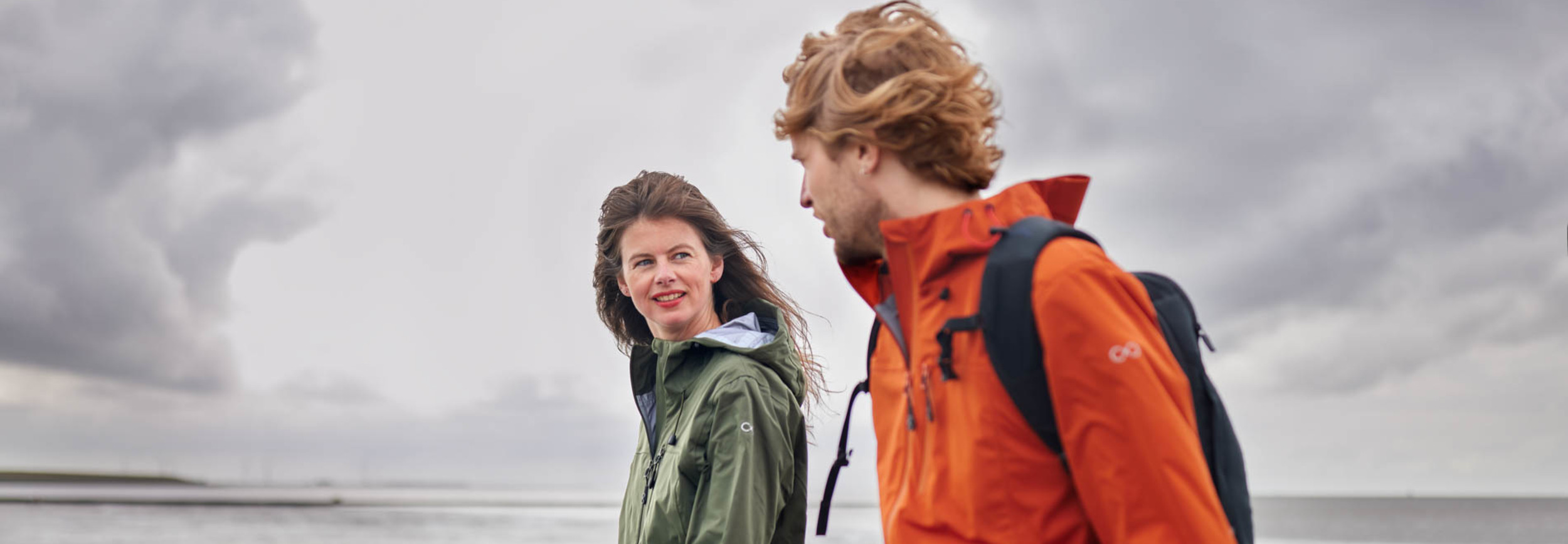 Virga Shell Waterproof outdoor jacket made from 100 recycled material