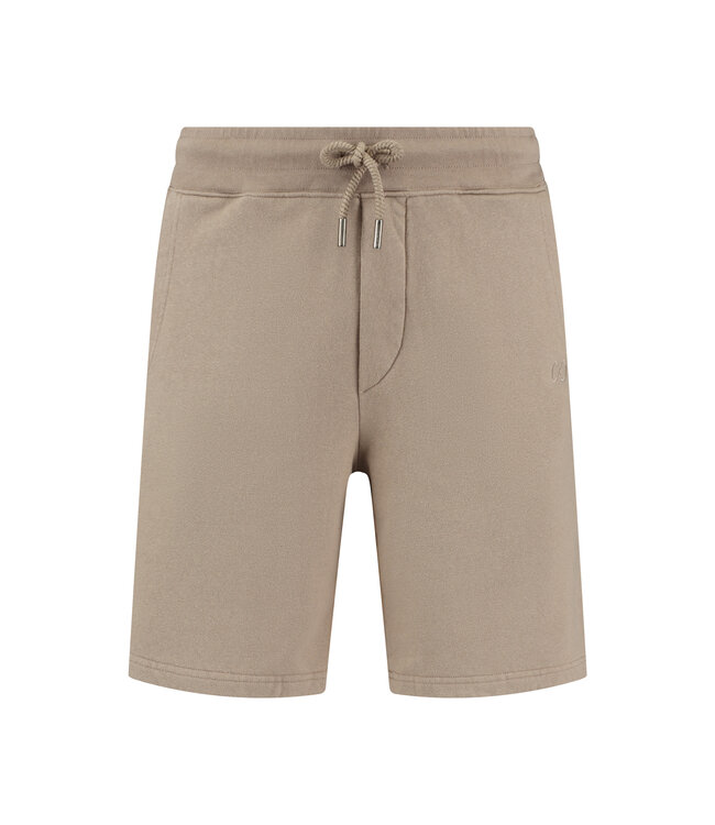 Blue Fleece Short - Desert Taupe