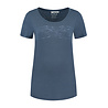 Denimcel Melange Bottle Stream T-shirt - Indigo Denimcel Melange Bottle Stream T-shirt - Indigo