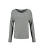 Relax Raglan Sweater - Light Grey