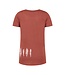 Denimcel Feathers Tshirt - Rust