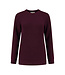 Essential Sweater - Bordeaux Melange
