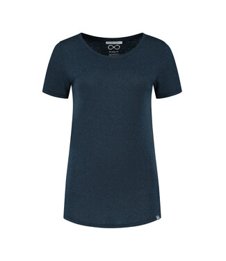 Denimcel Melange T-shirt - Dress Blue