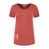 Denimcel Melange Feathers T-shirt - Rust Denimcel Melange Feathers T-shirt - Rust