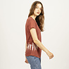 Denimcel Melange Feathers T-shirt - Rust Denimcel Melange Feathers T-shirt - Rust