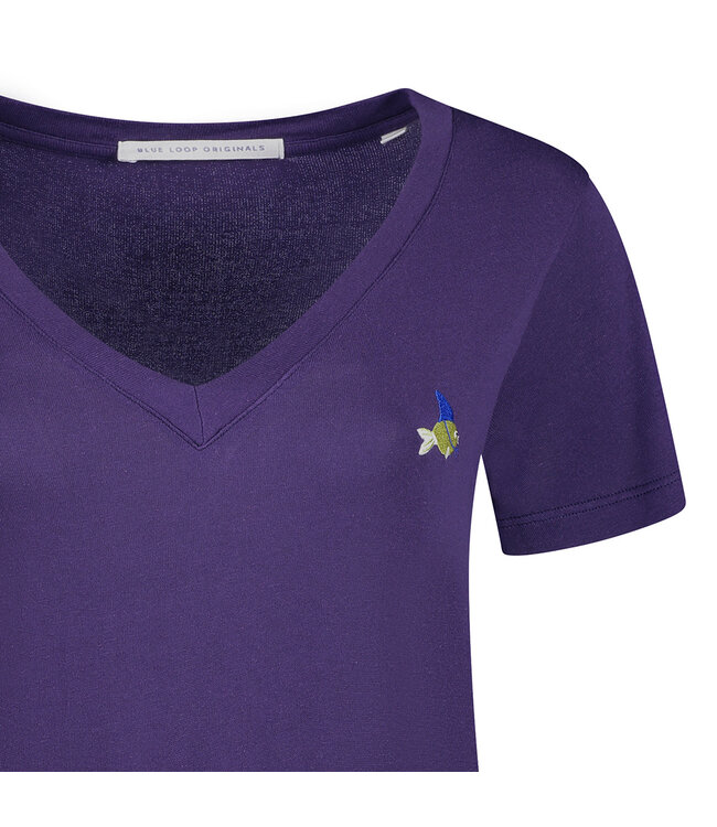 Relinnen Fishshark T-shirt - Astral Navy