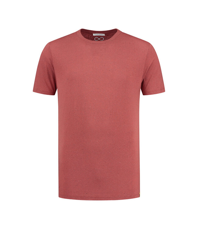 Denimcel Melange T-shirt - Rust