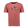 Denimcel Melange Mountain T-shirt - Rust Denimcel Melange Mountain T-shirt - Rust