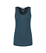 Denimcel Melange Tank Top - Dress Blue