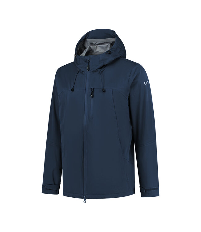 Virga Shell Rainjacket - Dress Blue