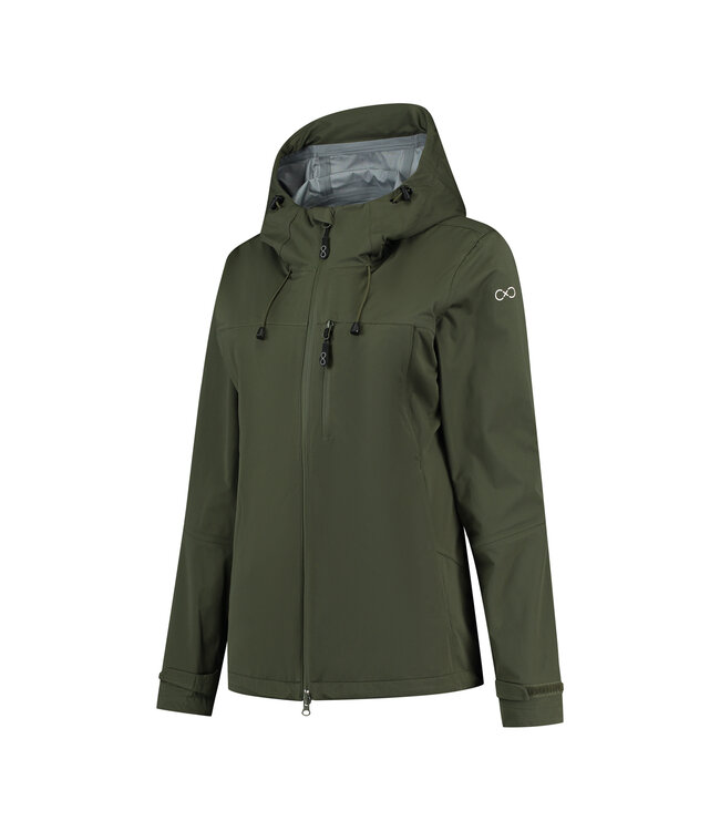 Virga Shell Rainjacket - Botanic Green