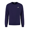 Blue Fleece Fishshark Crewe Sweater - Astral Navy Blue Fleece Fishshark Crewe Sweater - Astral Navy