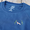 Blue Fleece Bear Sweater - Dress Blue Blue Fleece Bear Sweater - Dress Blue