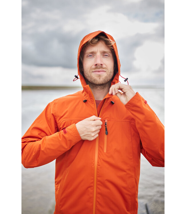 Virga Shell Rainjacket - Rust