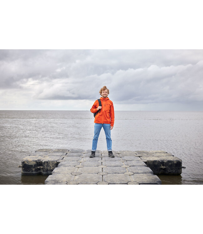 Virga Shell Rainjacket - Rust