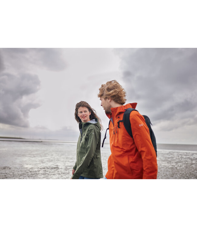 Virga Shell Rainjacket - Rust