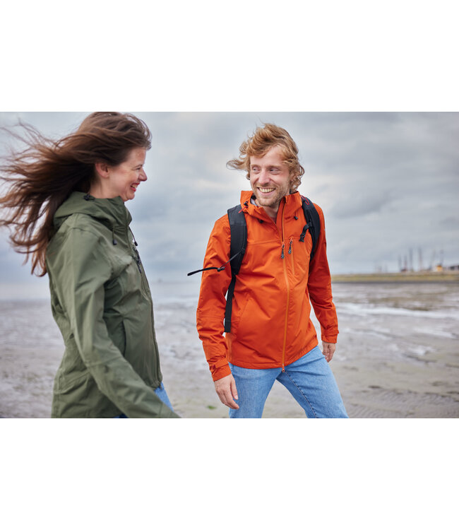 Virga Shell Rainjacket - Rust