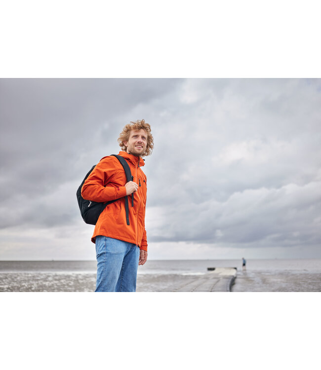 Virga Shell Rainjacket - Rust