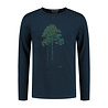 Denimcel Stretch Big Tree Longsleeve - Dress Blue Denimcel Stretch Big Tree Longsleeve - Dress Blue