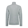 Essential Cable Sweater - Light Grey Essential Cable Sweater - Light Grey