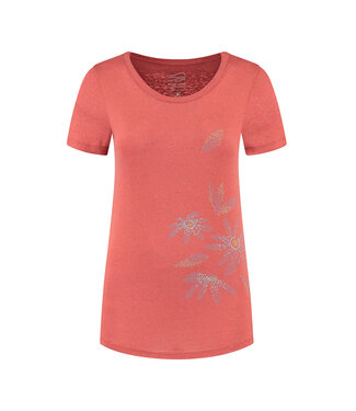 Denimcel Morning Glory T-shirt - Rust