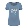 Denimcel Spring Garden Tshirt - Indigo Denimcel Spring Garden Tshirt - Indigo