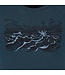 Denimcel Melange Waves T-shirt - Dress Blue