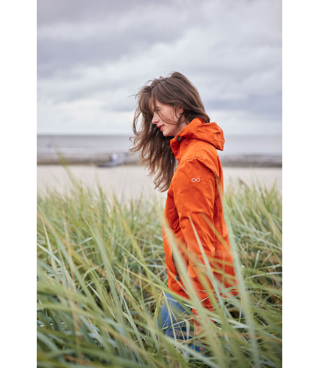 Virga Shell Rainjacket - Rust