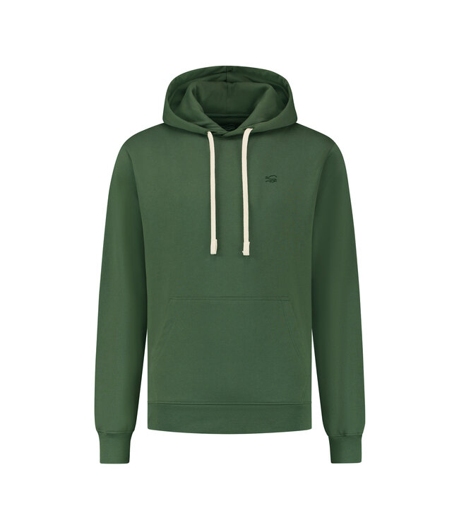 Blue Fleece Hoody - Cilantro