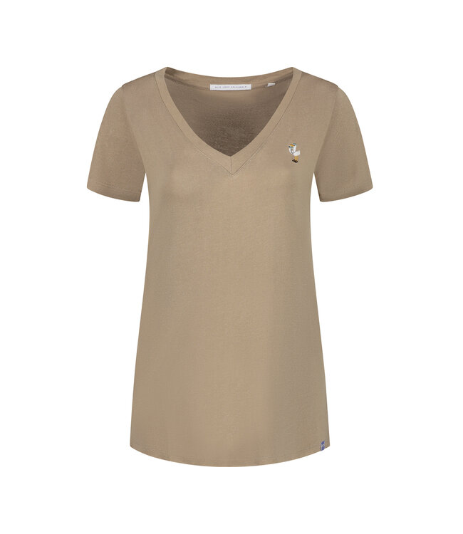 Relinnen Bird Watcher T-shirt - Desert Taupe