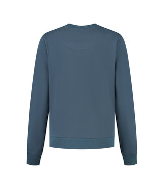 Blue Fleece Fishshark sweater - Dress Blue