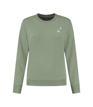 Blue Fleece Tent Sweater - Sea Spray Green