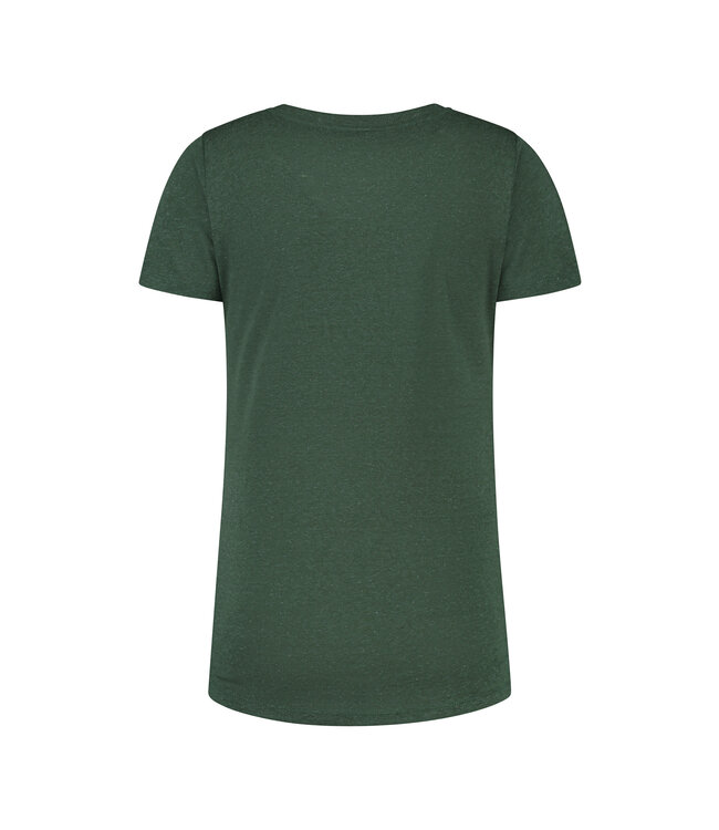 Denimcel Melange T-shirt - Deep Forest