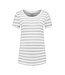 Denimcel Stripe T-shirt - White/Light Blue