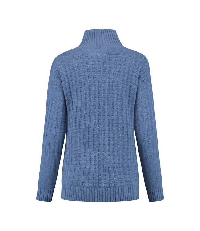 Breskens Crewe Sweater - Sky Blue