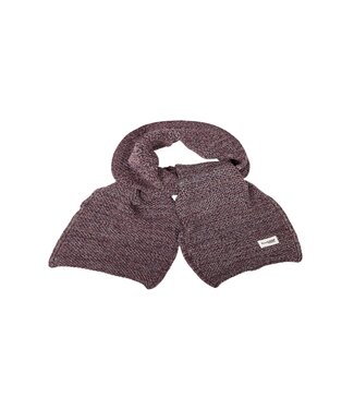 Urban Commuter Scarf - Bordeaux/Blue