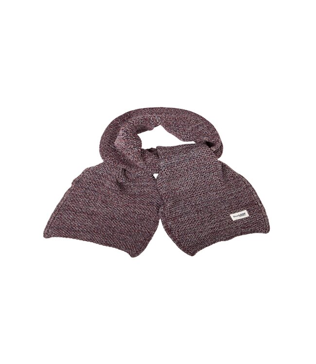 Urban Commuter Scarf - Bordeaux/Blue