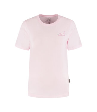 Refibra Palmsurf T-shirt - Pink Tulle