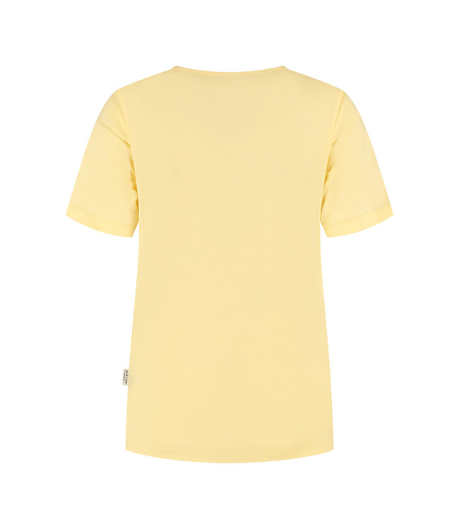 Refibra Loose Fit V-Neck - Impala