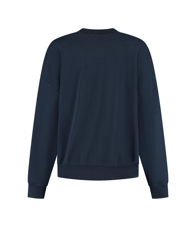 Blue Fleece Originals Sweater - Dress Blues