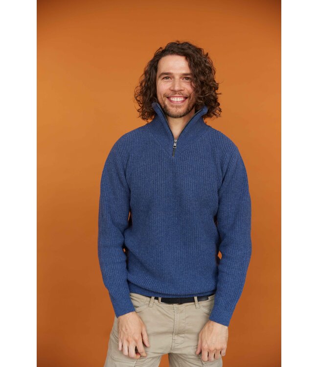 Essential Nautic Sweater - Sea Blue