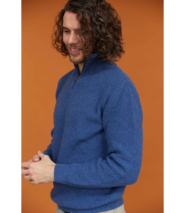 Essential Nautic Sweater - Sea Blue