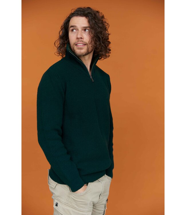 Essential Nautic Sweater - Dark Green