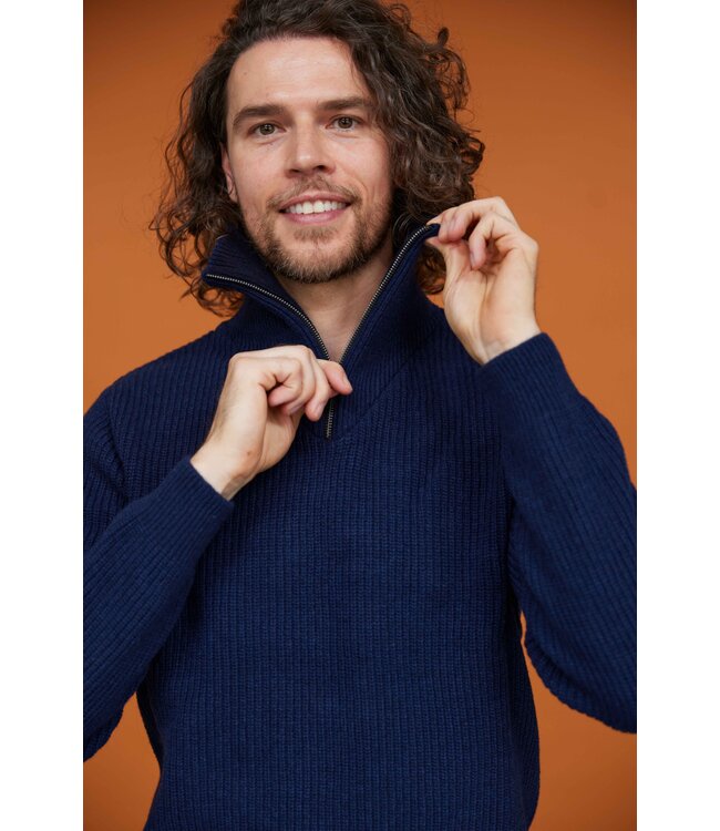 Essential Nautic Sweater - Navy